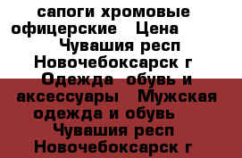 сапоги хромовые  офицерские › Цена ­ 4 000 - Чувашия респ., Новочебоксарск г. Одежда, обувь и аксессуары » Мужская одежда и обувь   . Чувашия респ.,Новочебоксарск г.